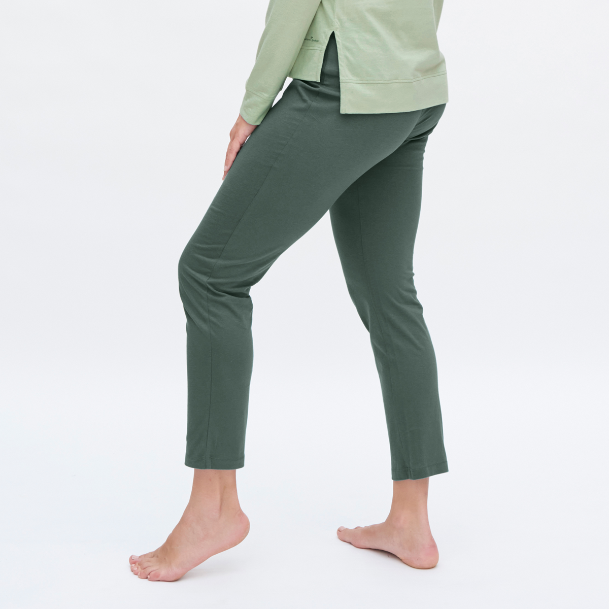 Green Women Sleep trousers