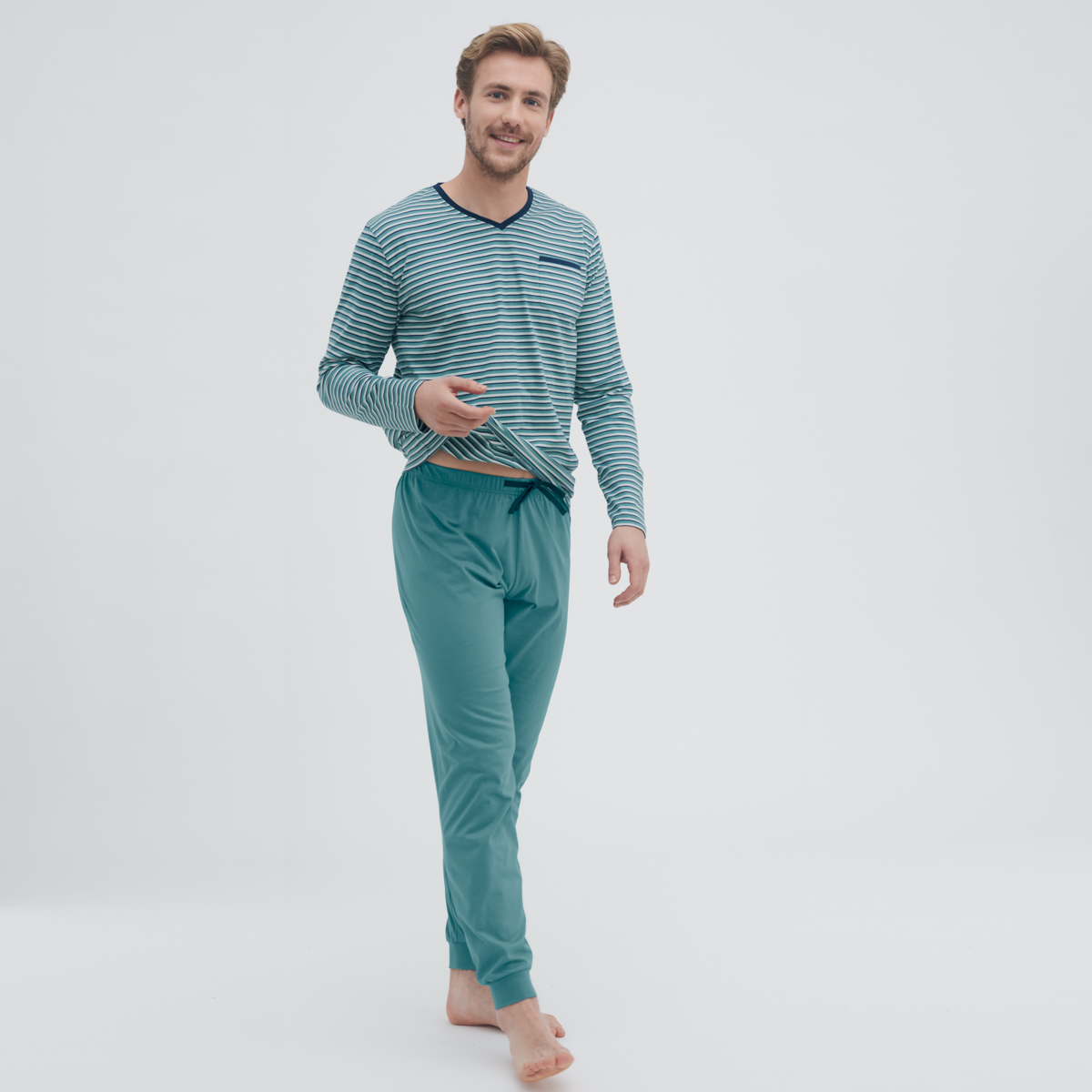 Turquoise Pyjamas Men COLIN