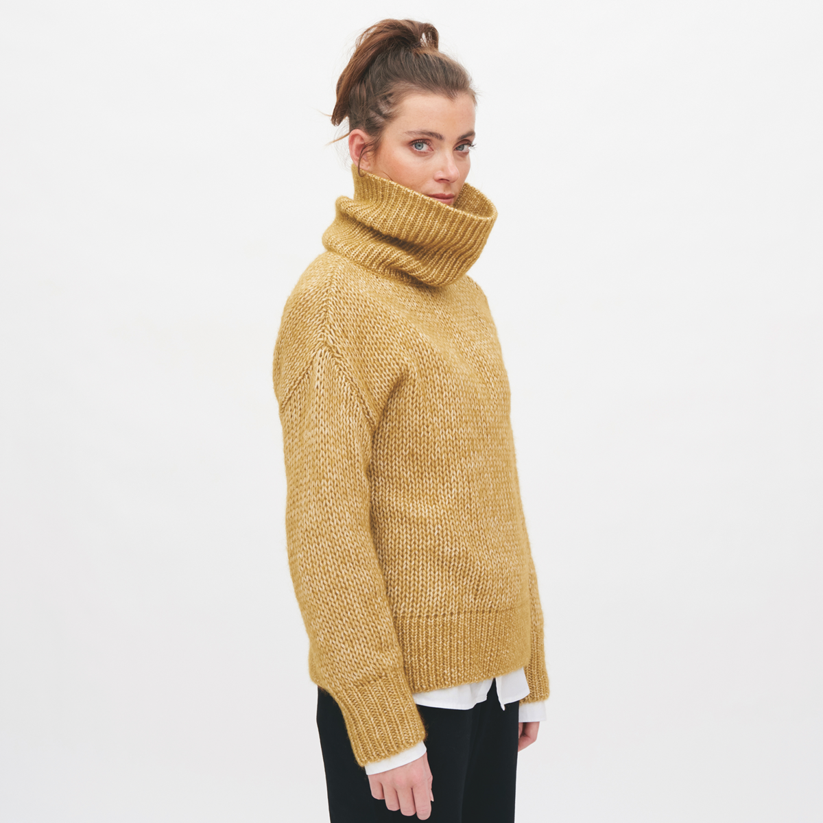 Yellow Women Sweater