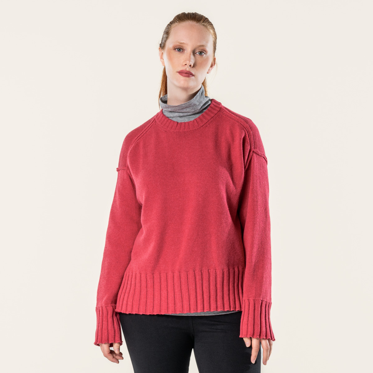 Rouge Femmes Pullover