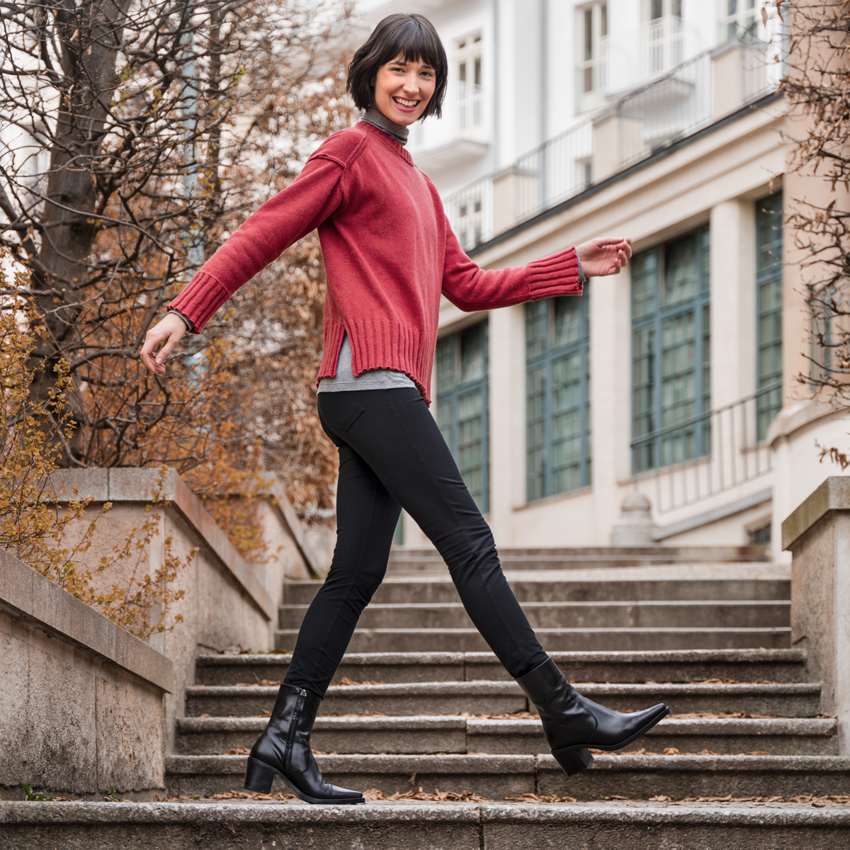 Rouge Femmes Pullover