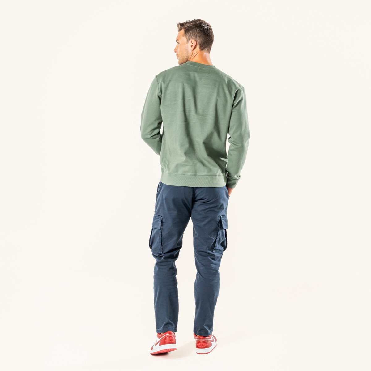 Vert Hommes Pullover