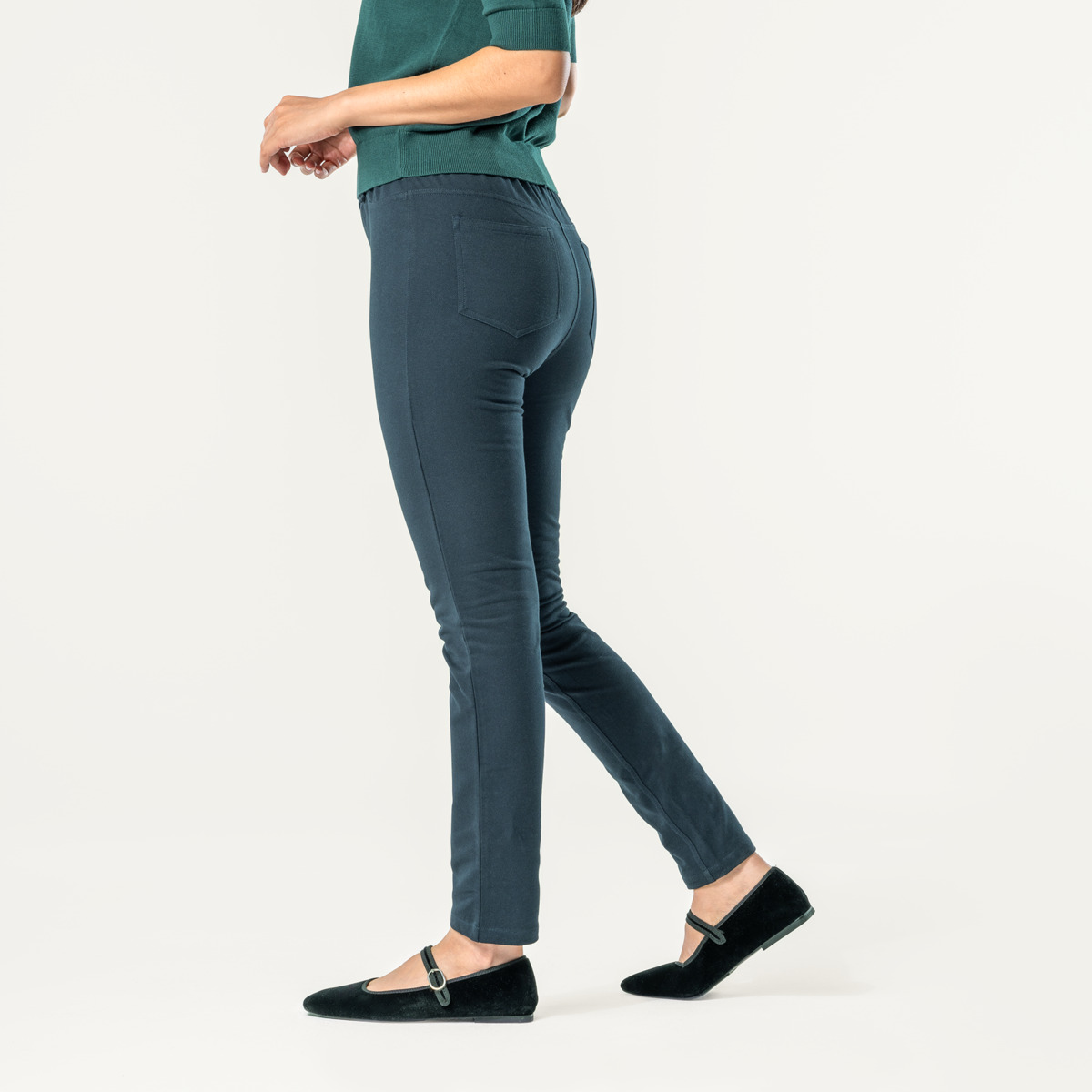 Blau Damen Treggings