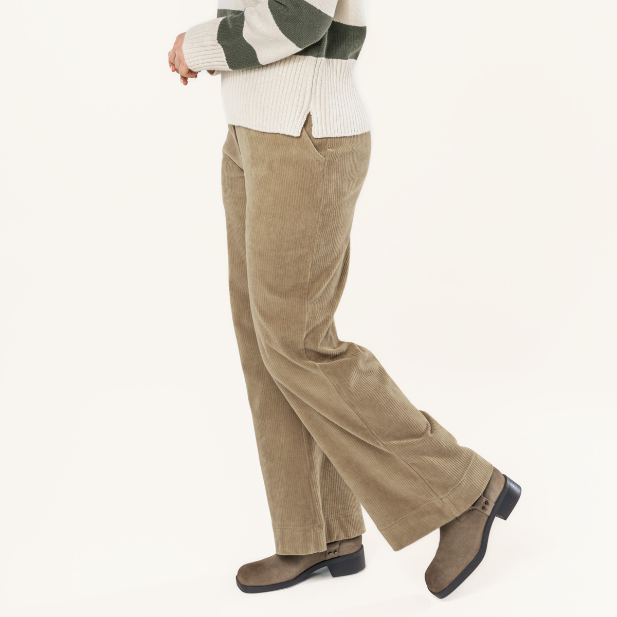 Brown Women Trousers