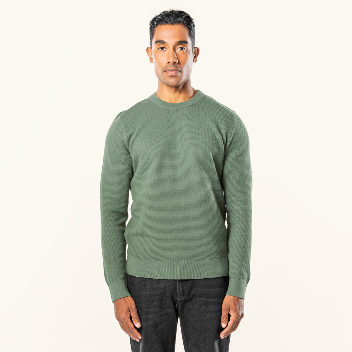 Vert Hommes Pullover