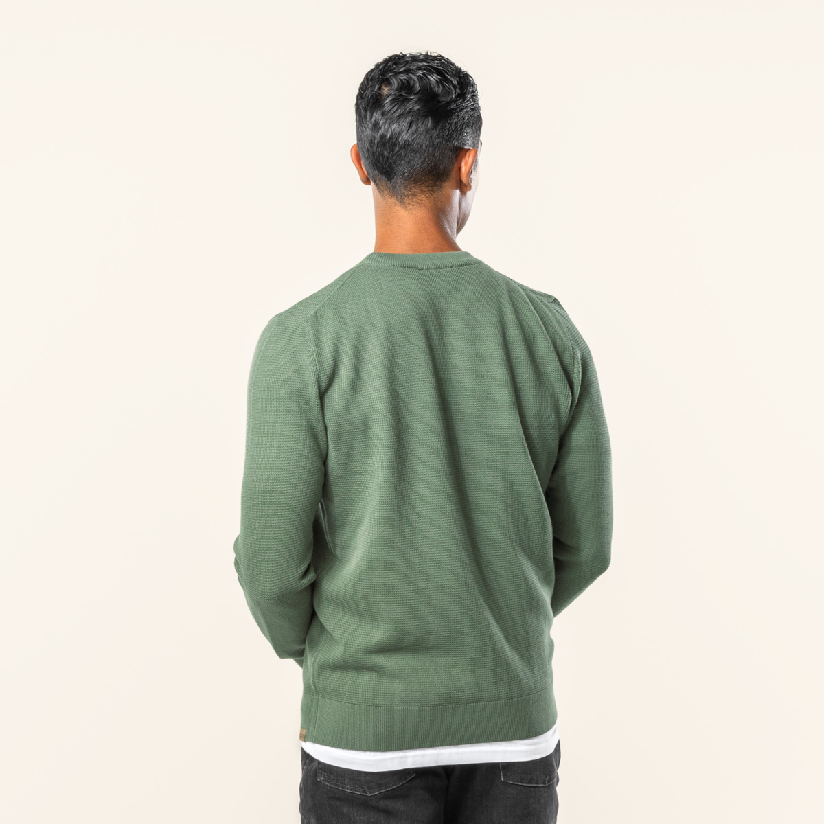 Grün Herren Pullover