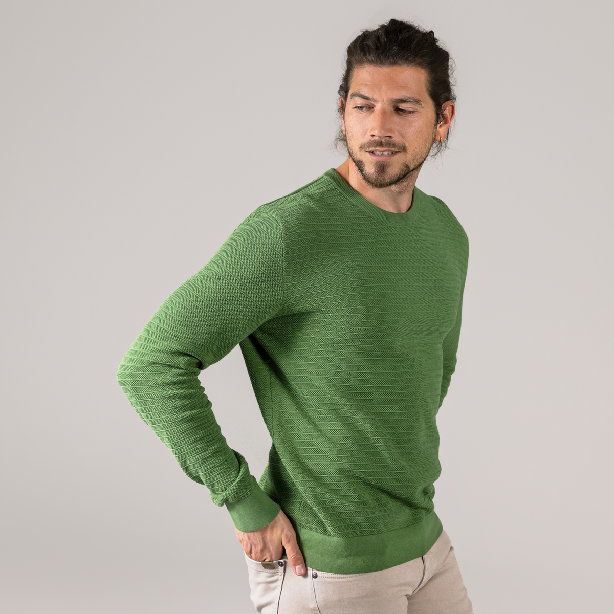 Green Men Sweater