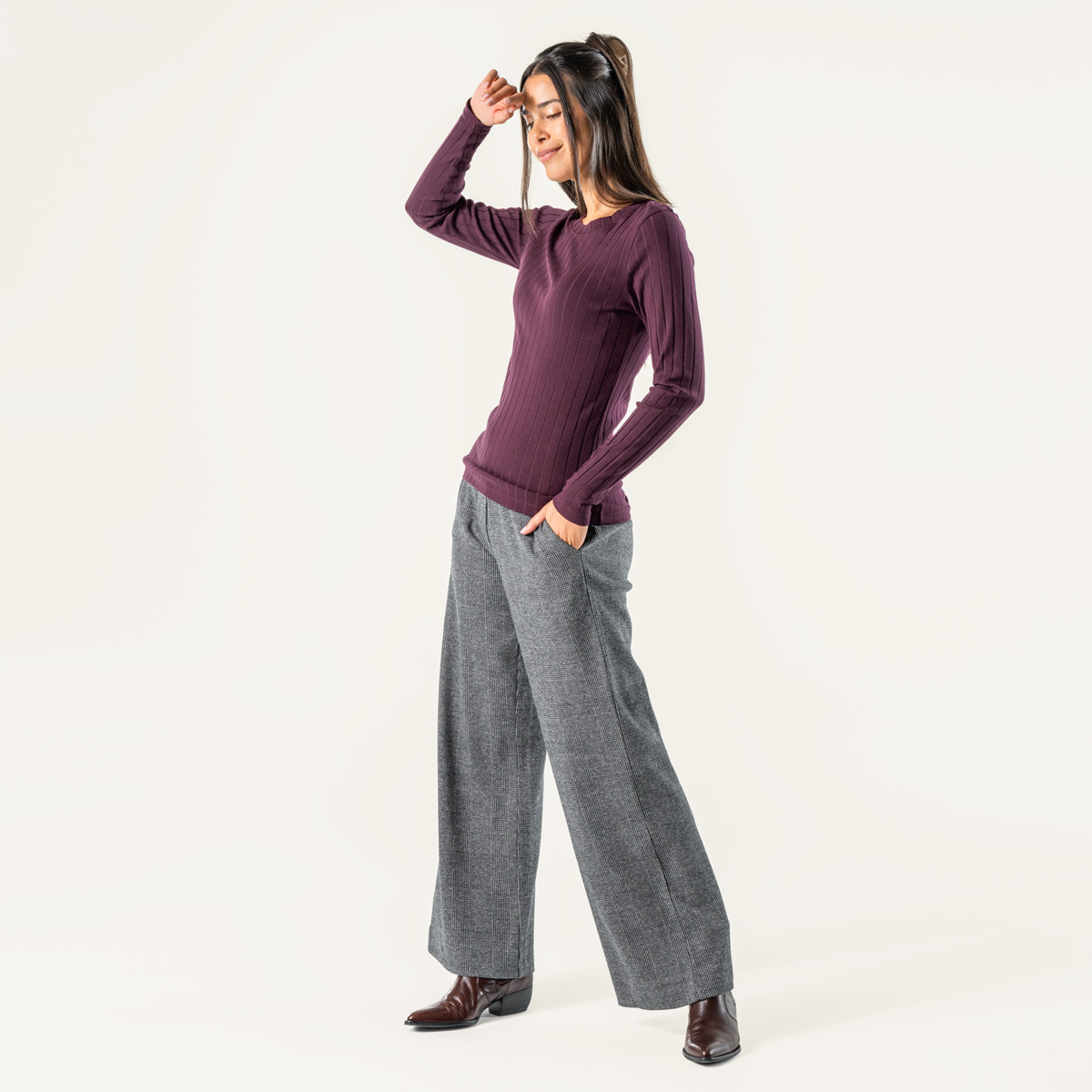 Pattern Women Trousers