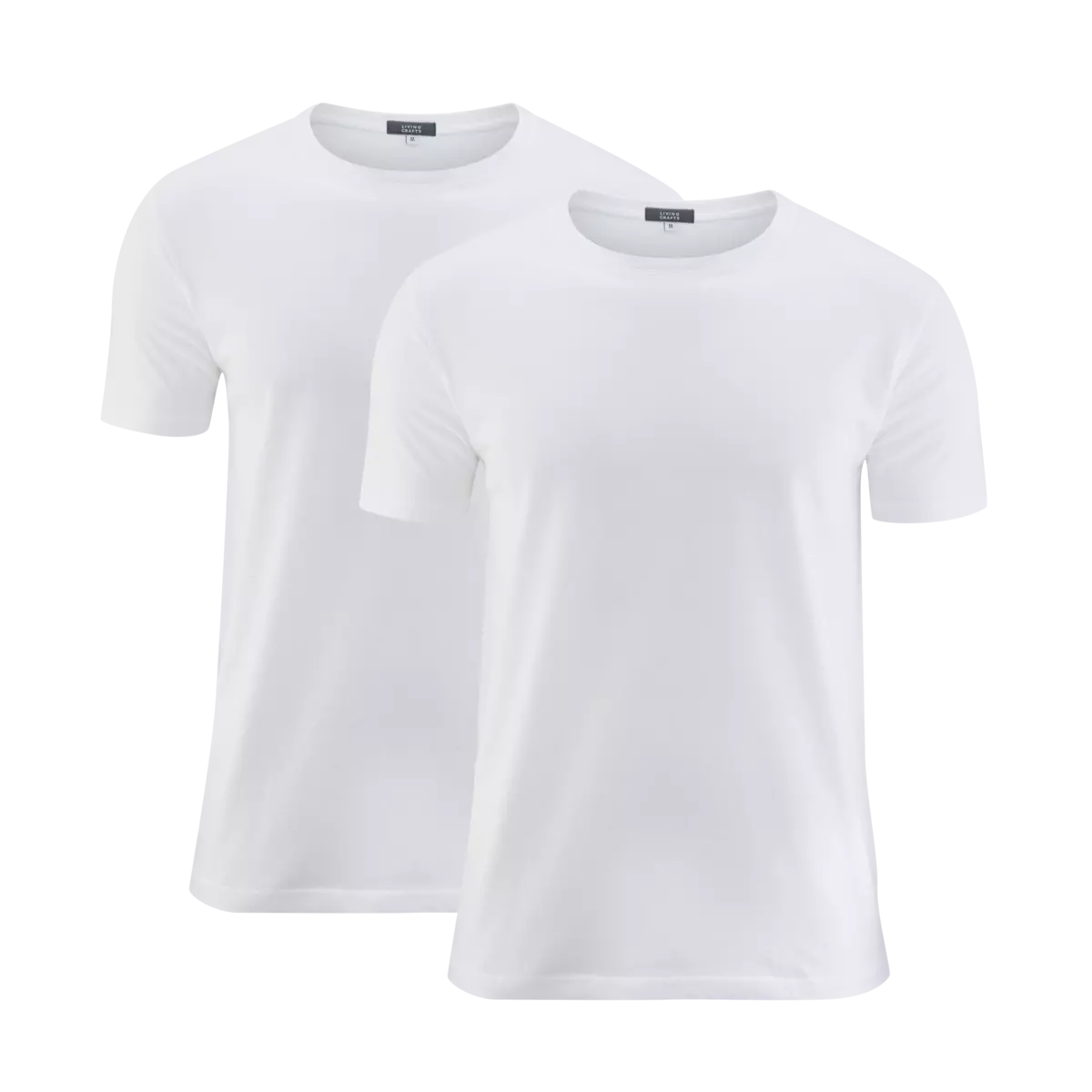 T-shirt, pack of 2 FABIAN White