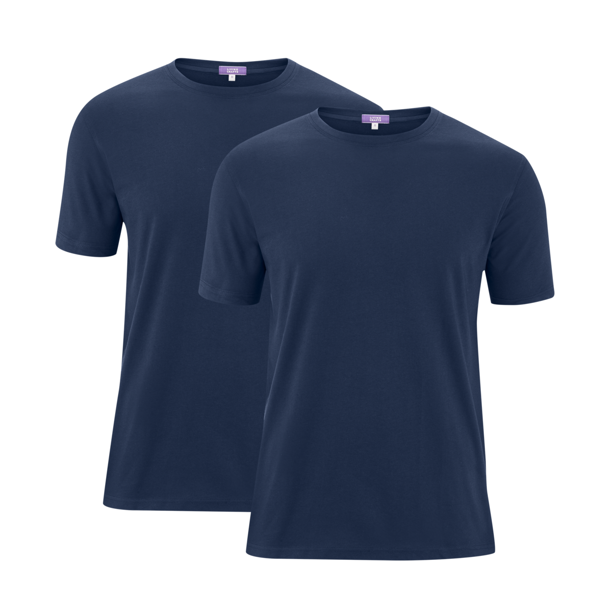 Blau T-Shirt, 2er-Pack, FABIAN