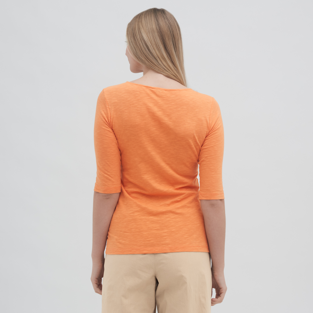 Orange Women Shirt