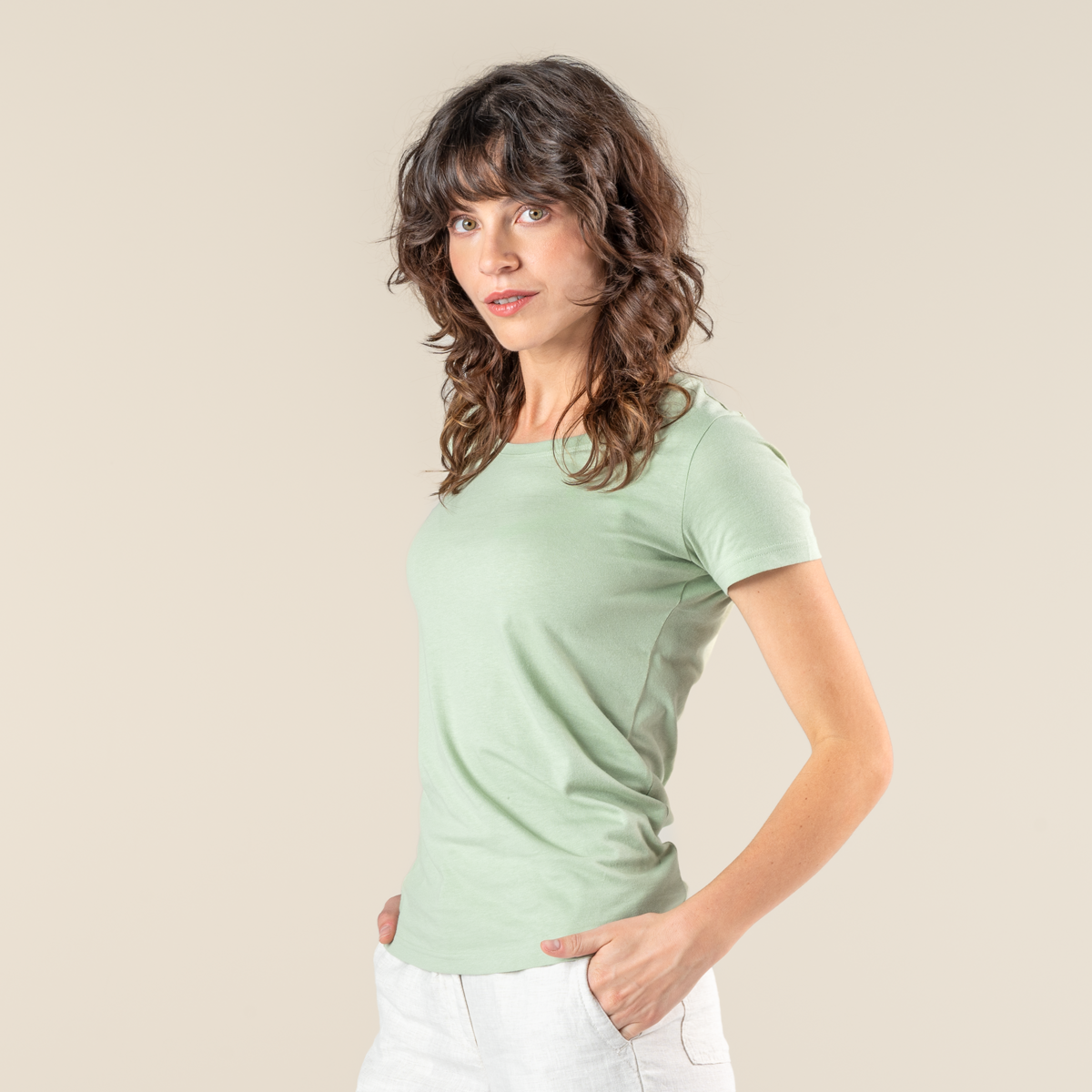 Vert Femmes T-Shirt