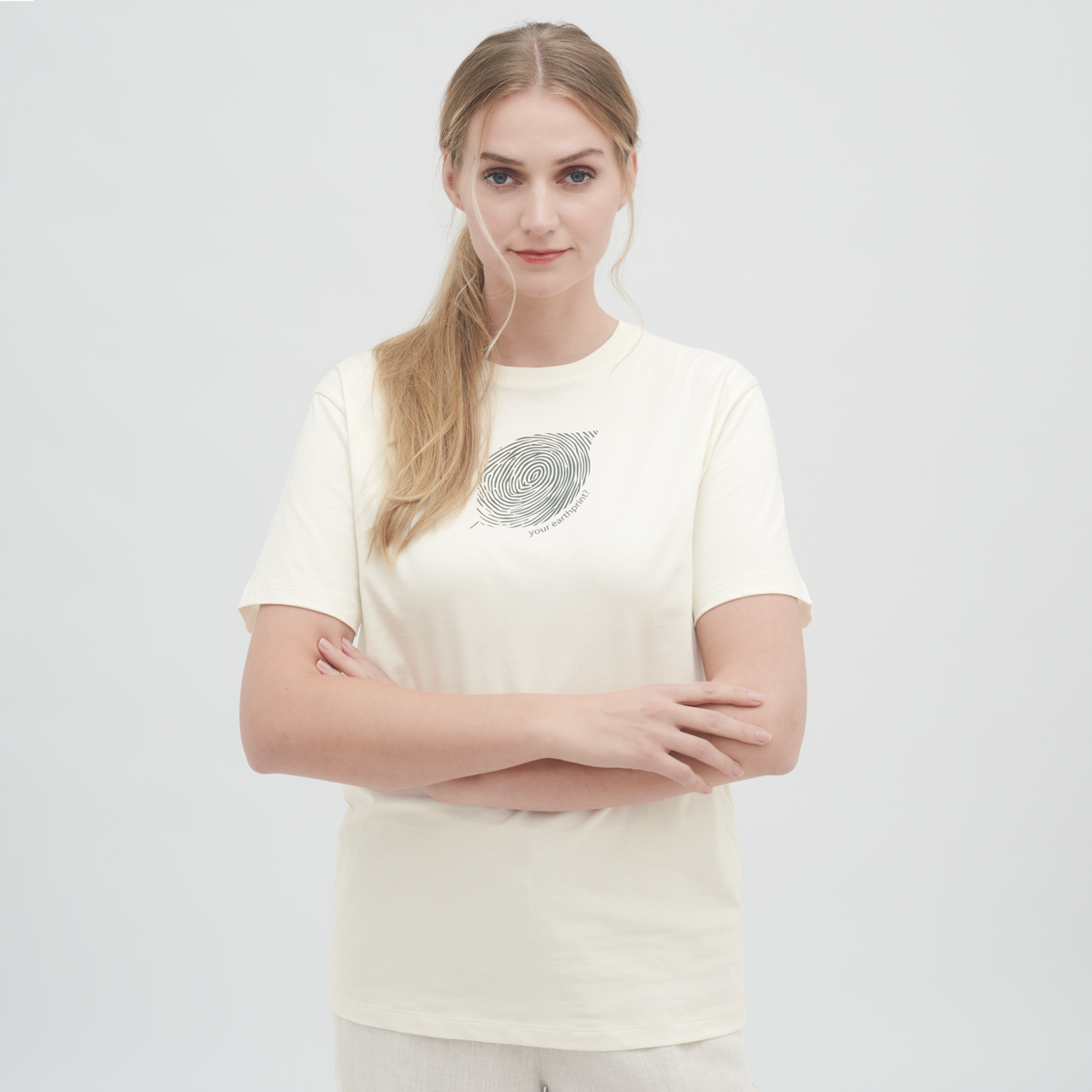 White T-shirt Unisex NURIT
