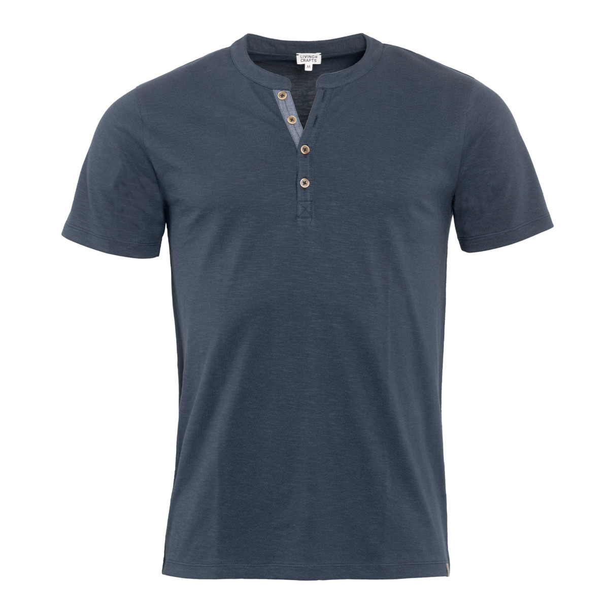 Blau Henley T-Shirt, OTHELLO