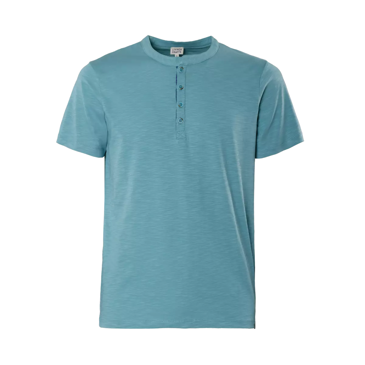 T-shirt Henley OTHELLO Turquoise