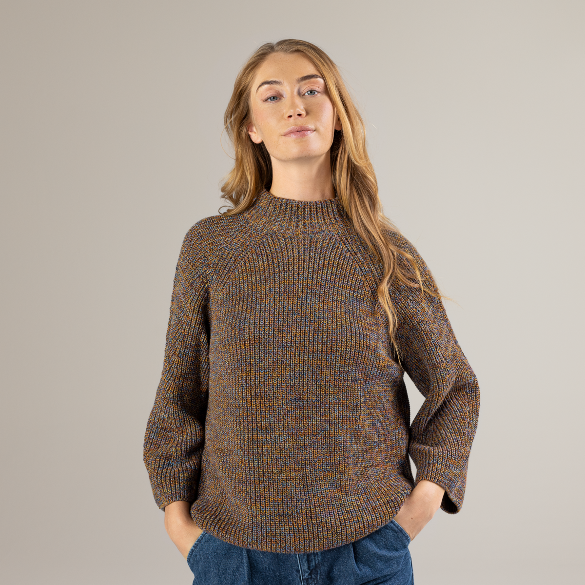 Multicolor Women Sweater