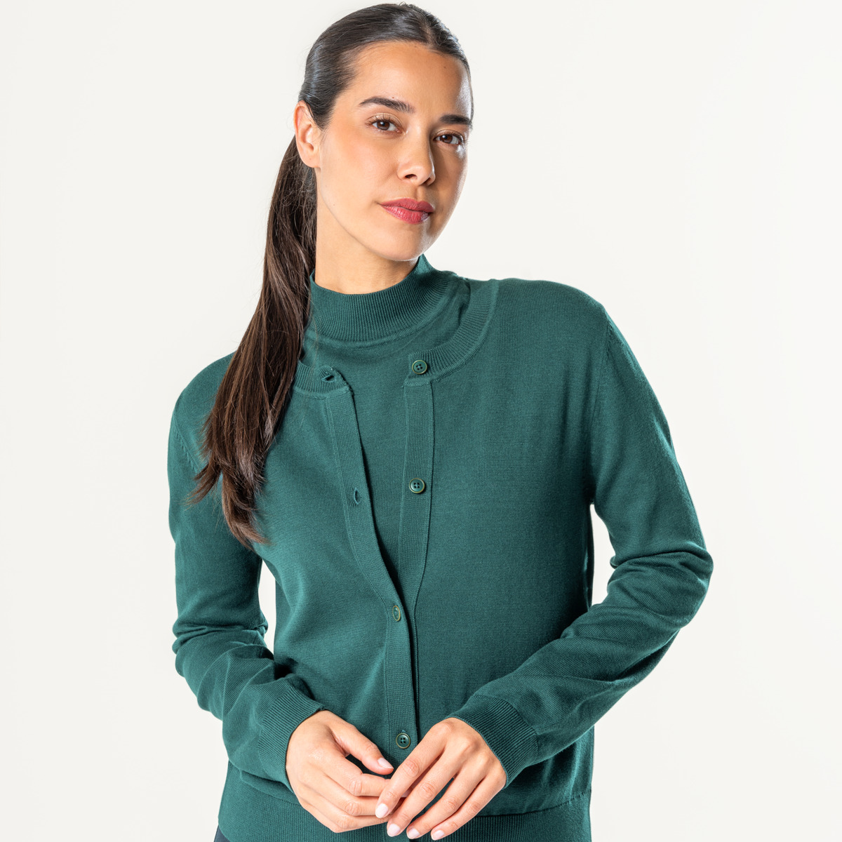 Grün Damen Pullover