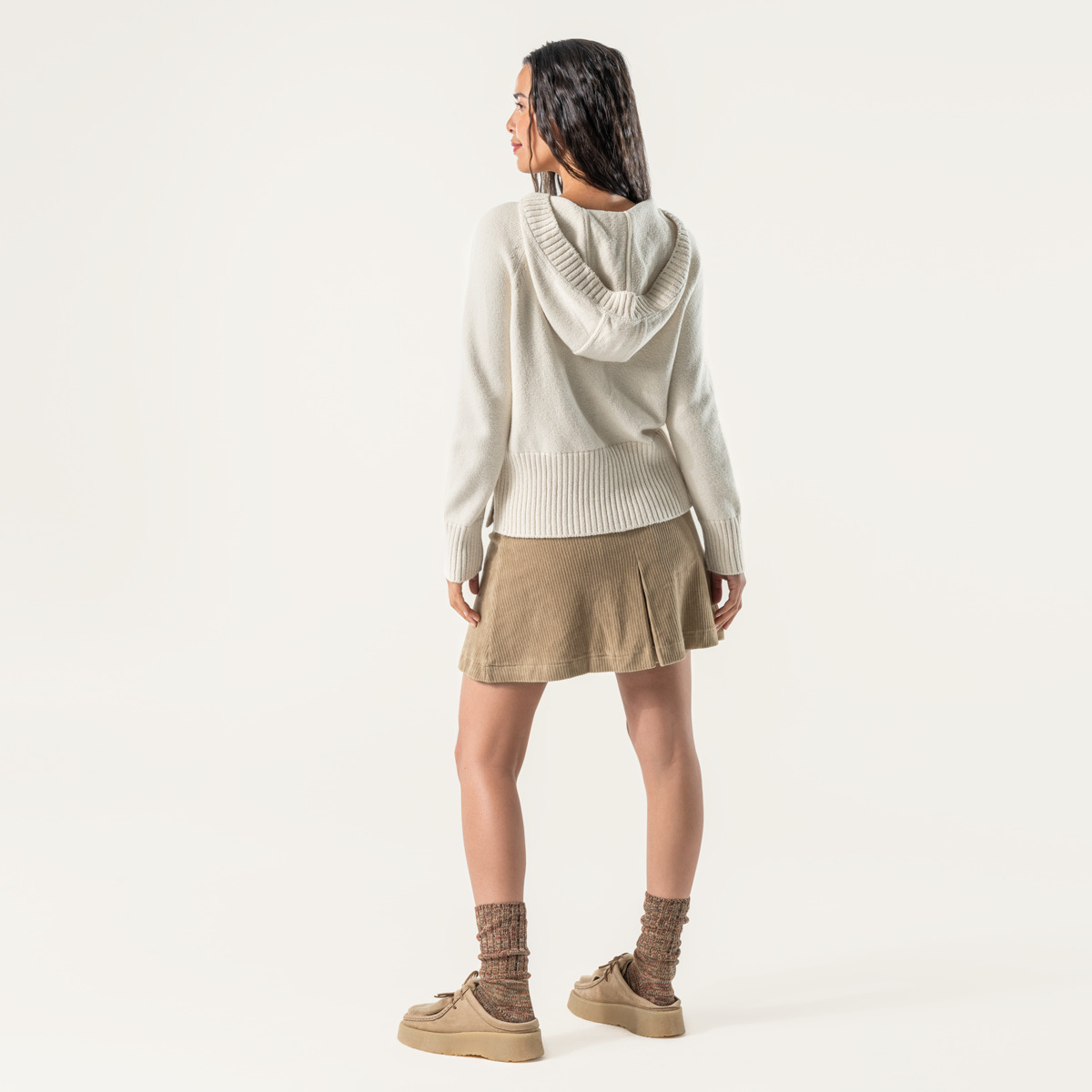 Beige Damen Pullover