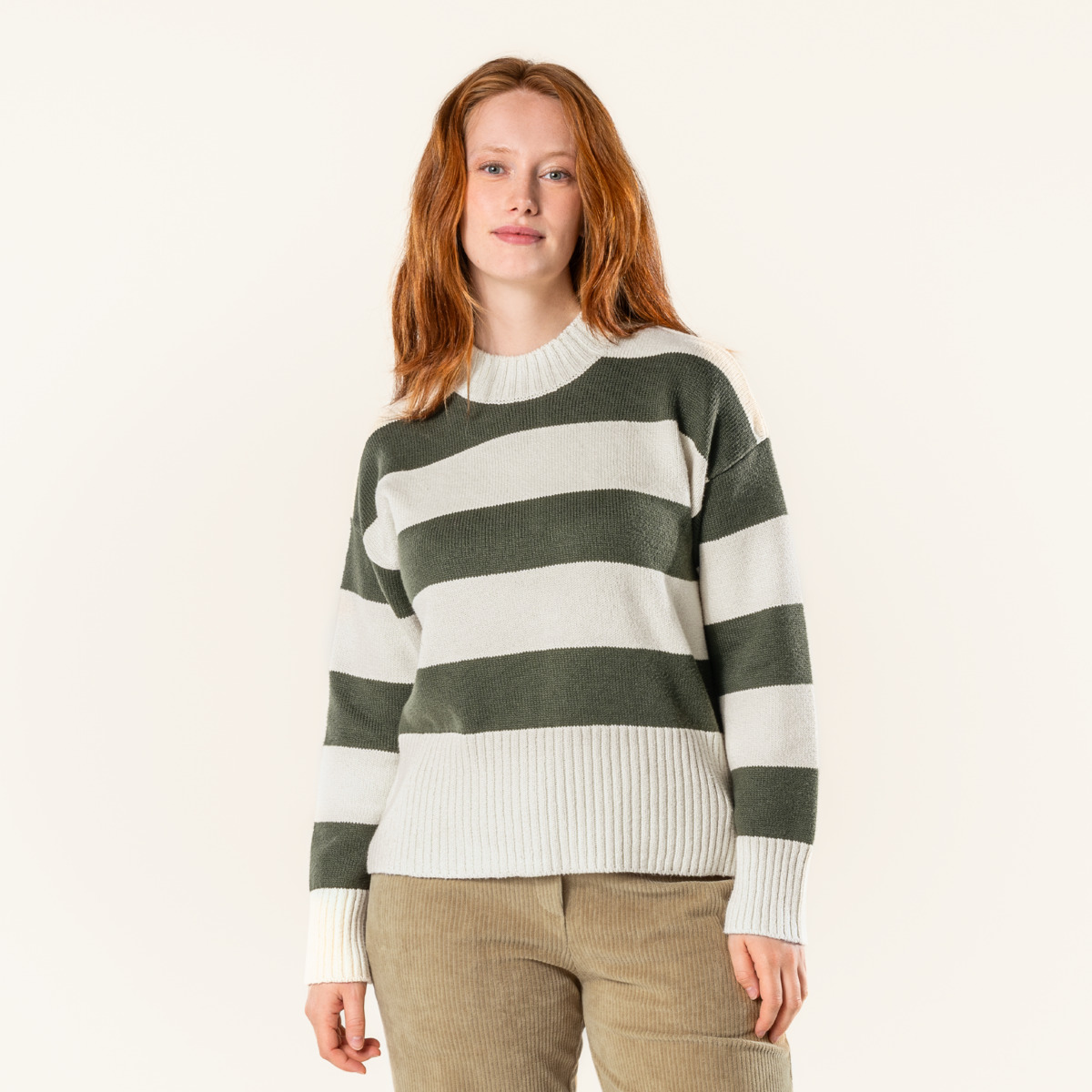 Gestreift Damen Pullover