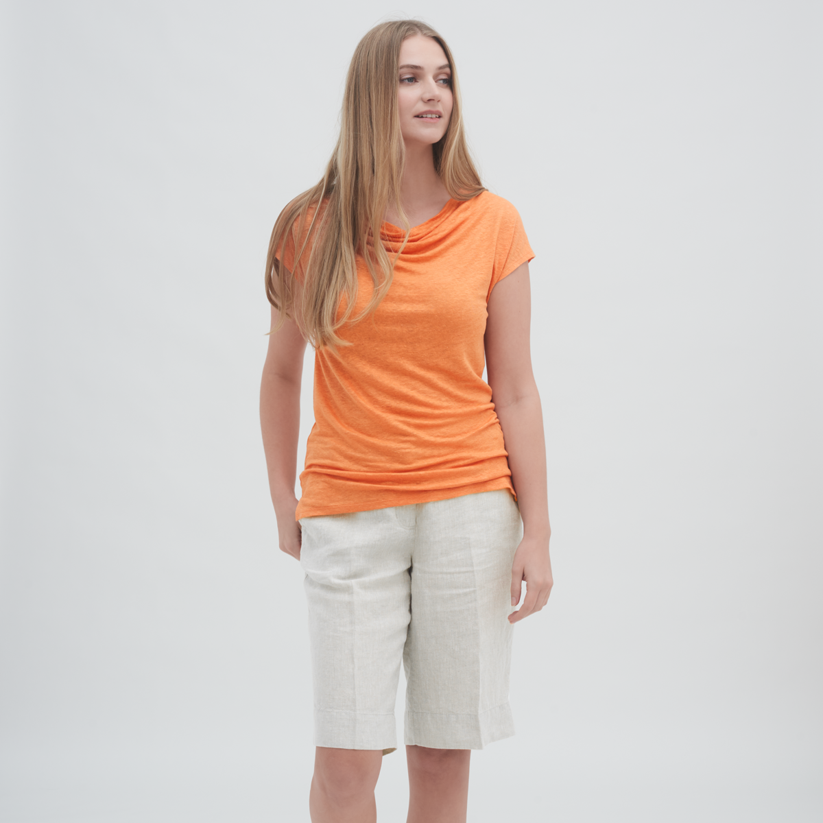 Orange Damen T-Shirt