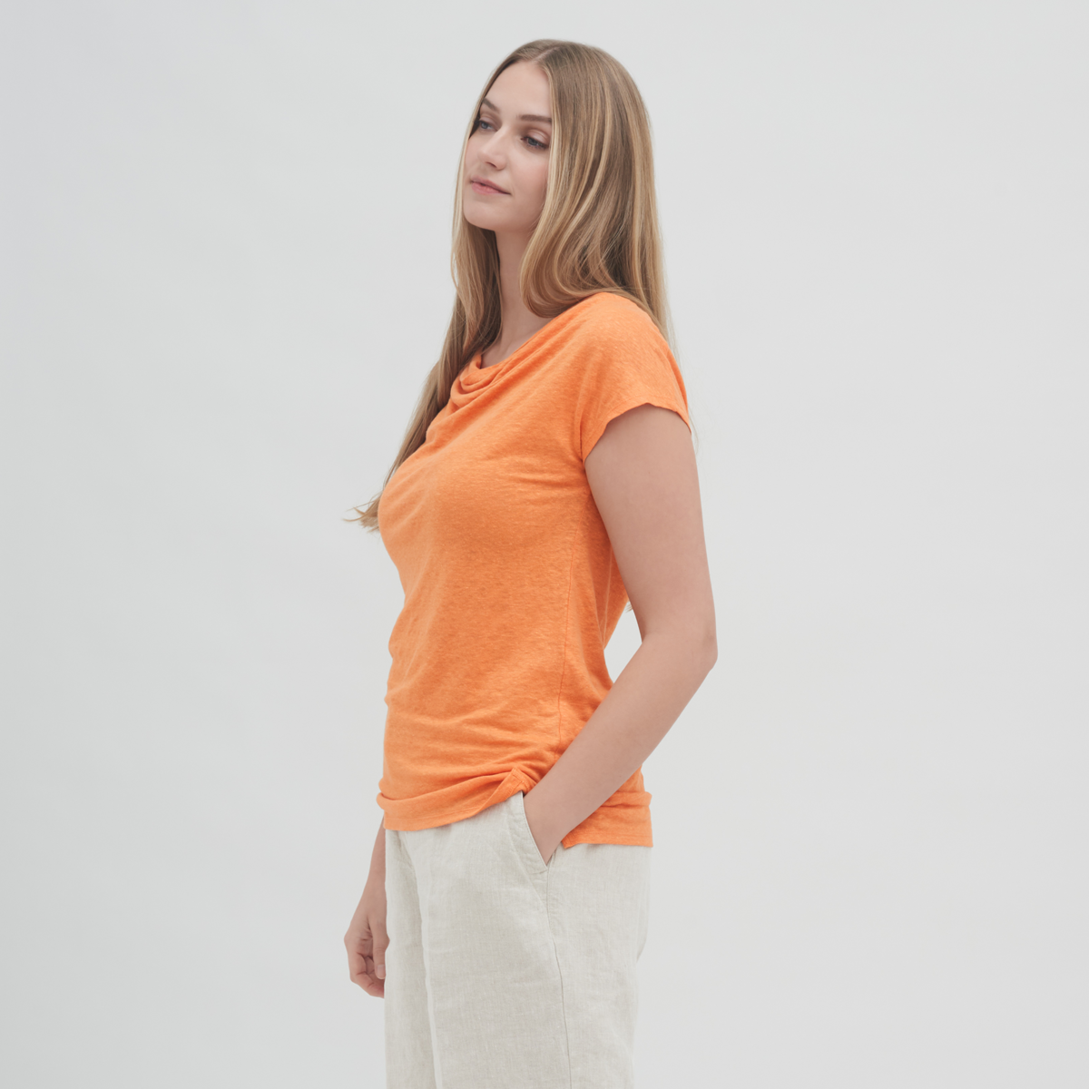 Orange Femmes T-Shirt