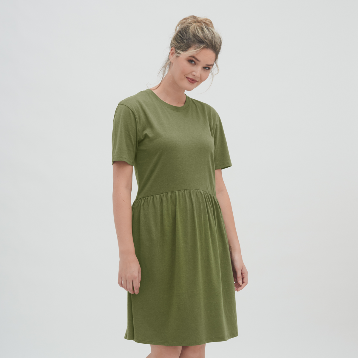 Grün Damen Kleid