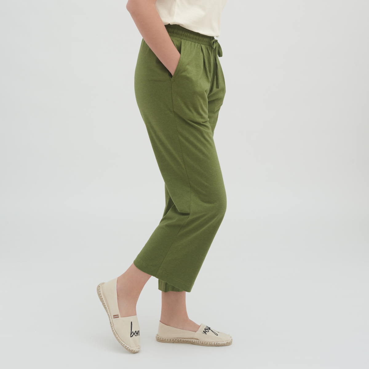 Vert Femmes Pantalon