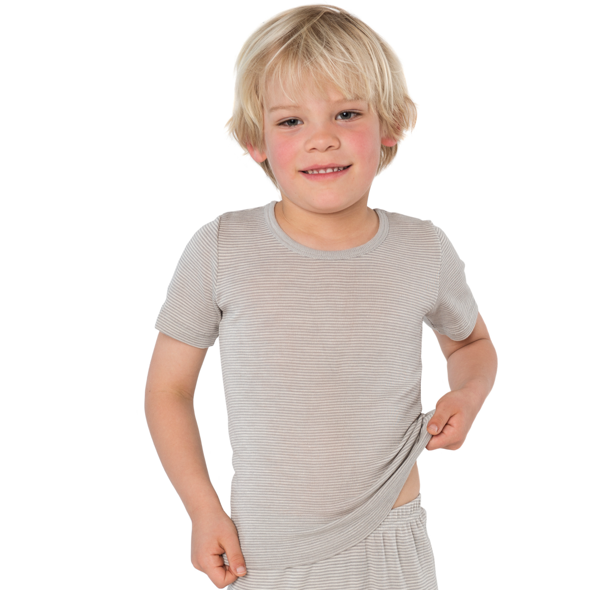 Striped Kids Short-sleeved shirt