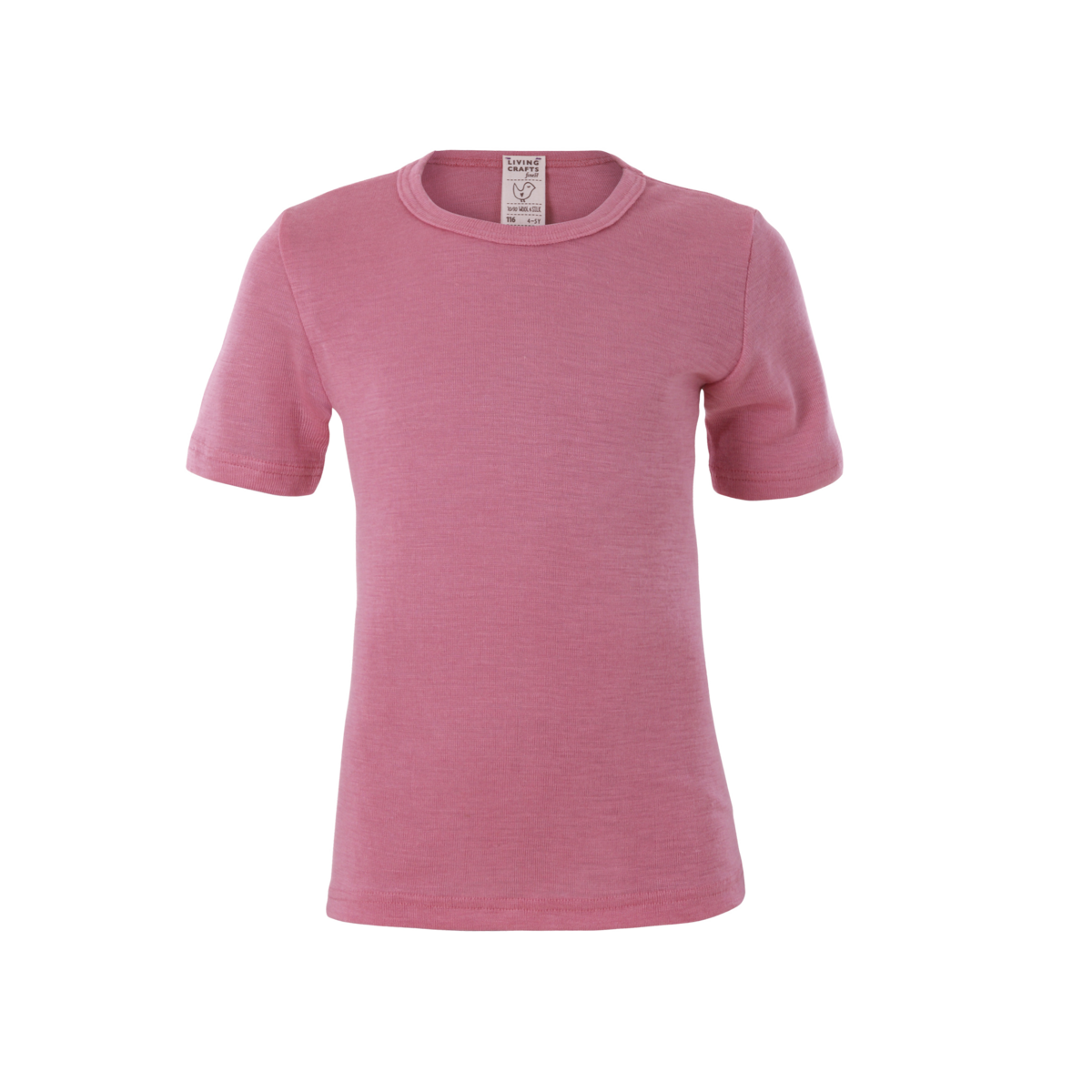 Pinke Kurzarm-Shirt, 
