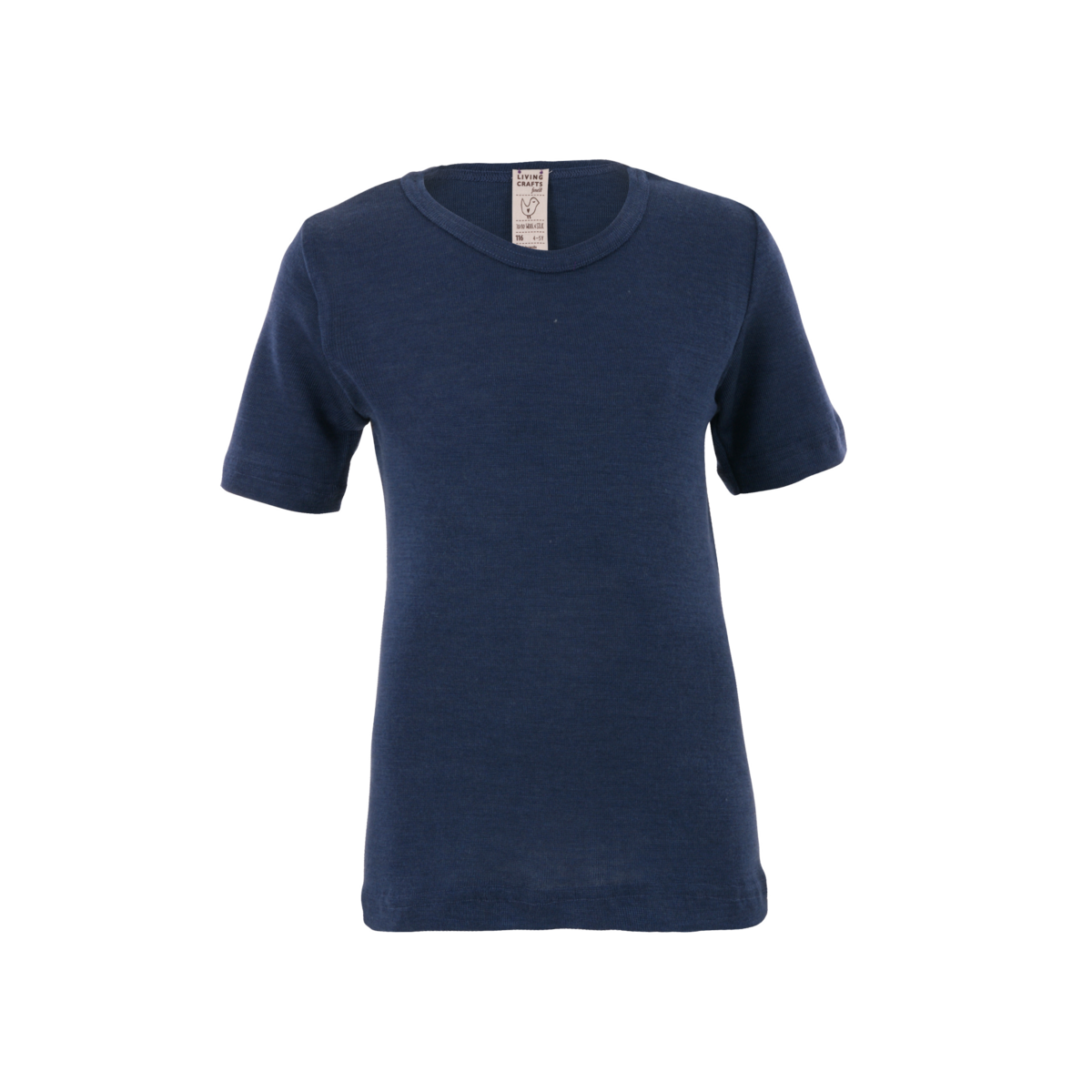Blau Kurzarm-Shirt, 