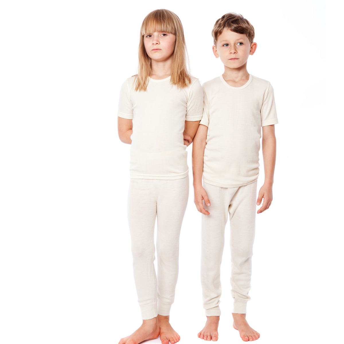 Kinder Lange Unterhose | Wolle (Bio) | Natural | LIVING CRAFTS