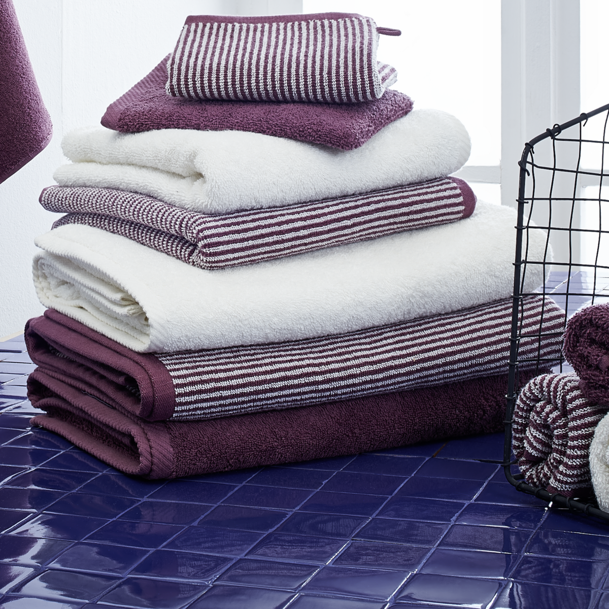 Striped Home Bath towel