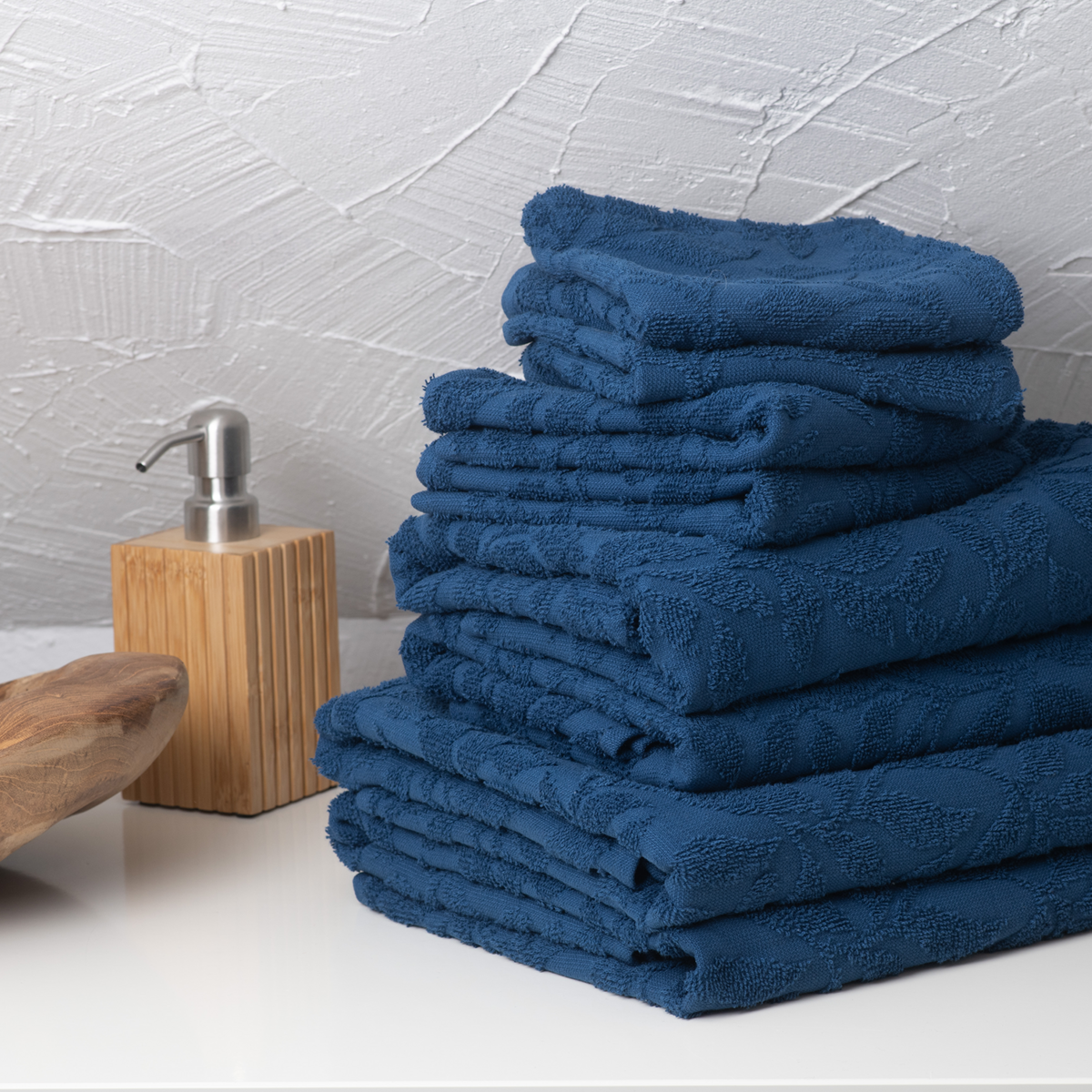 Blue Home Bath towel