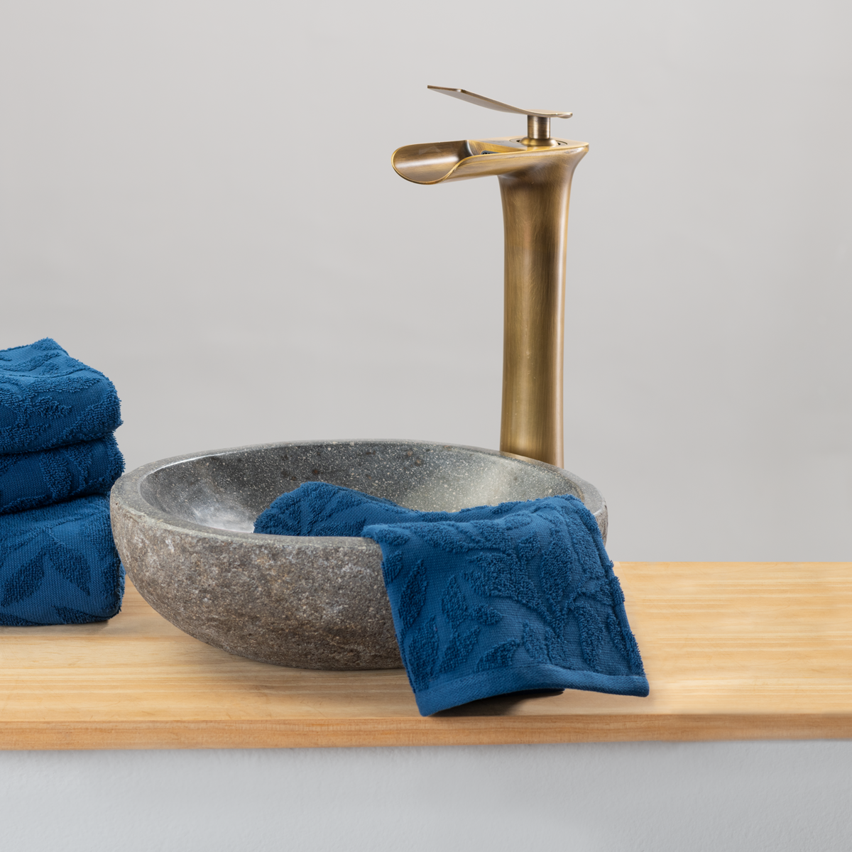 Blue Home Soap towel