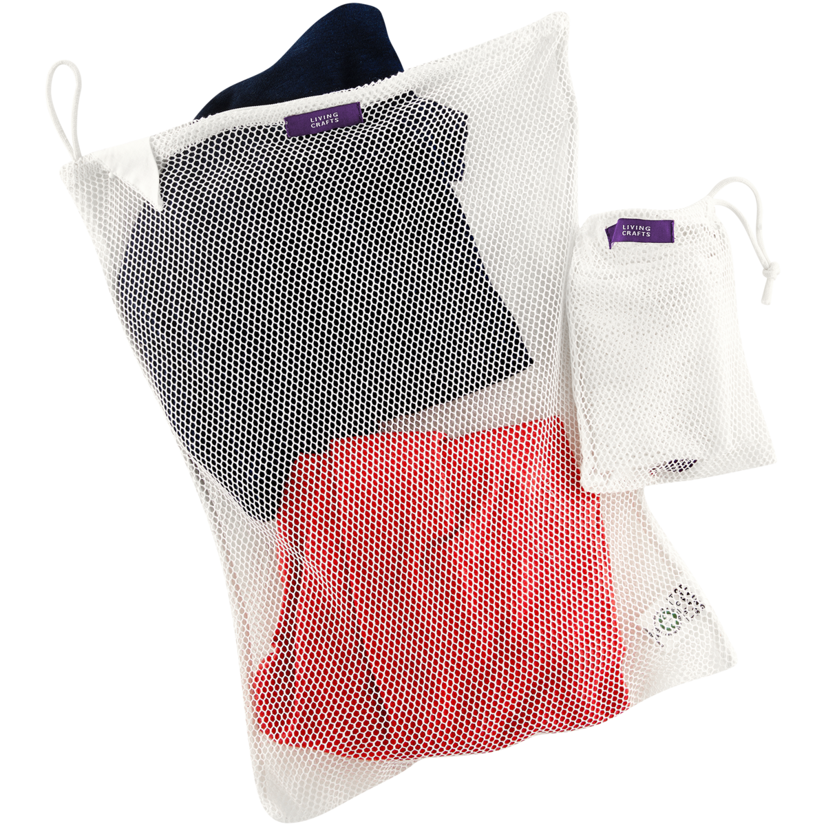 White Home Laundry bags, set