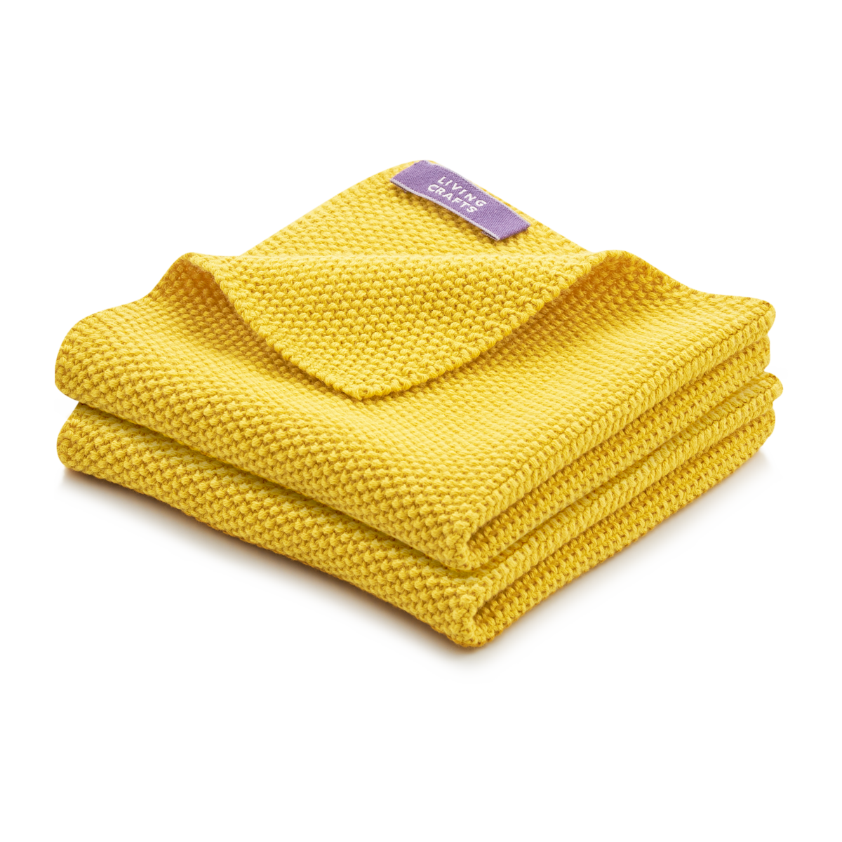 Yellow Dish cloths, pack of 2, JUNO
