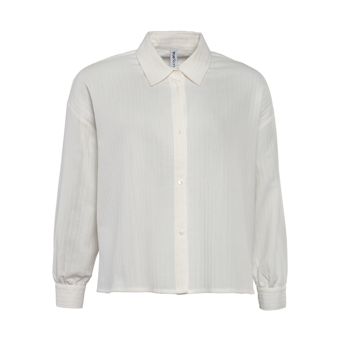 White Seersucker blouse, BELINE