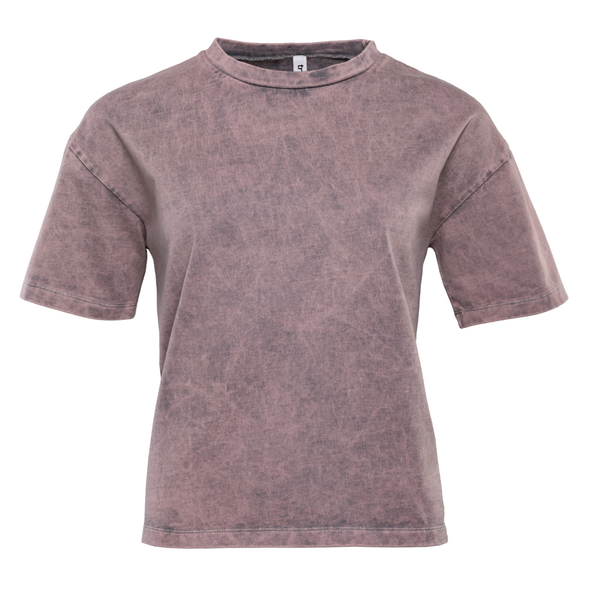 Brown Crafted boxy T-shirt, BENJA