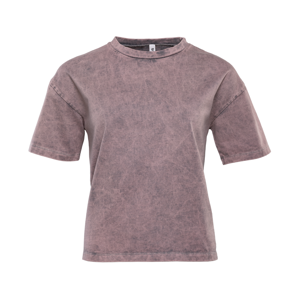 Brown Crafted boxy T-shirt, BENJA