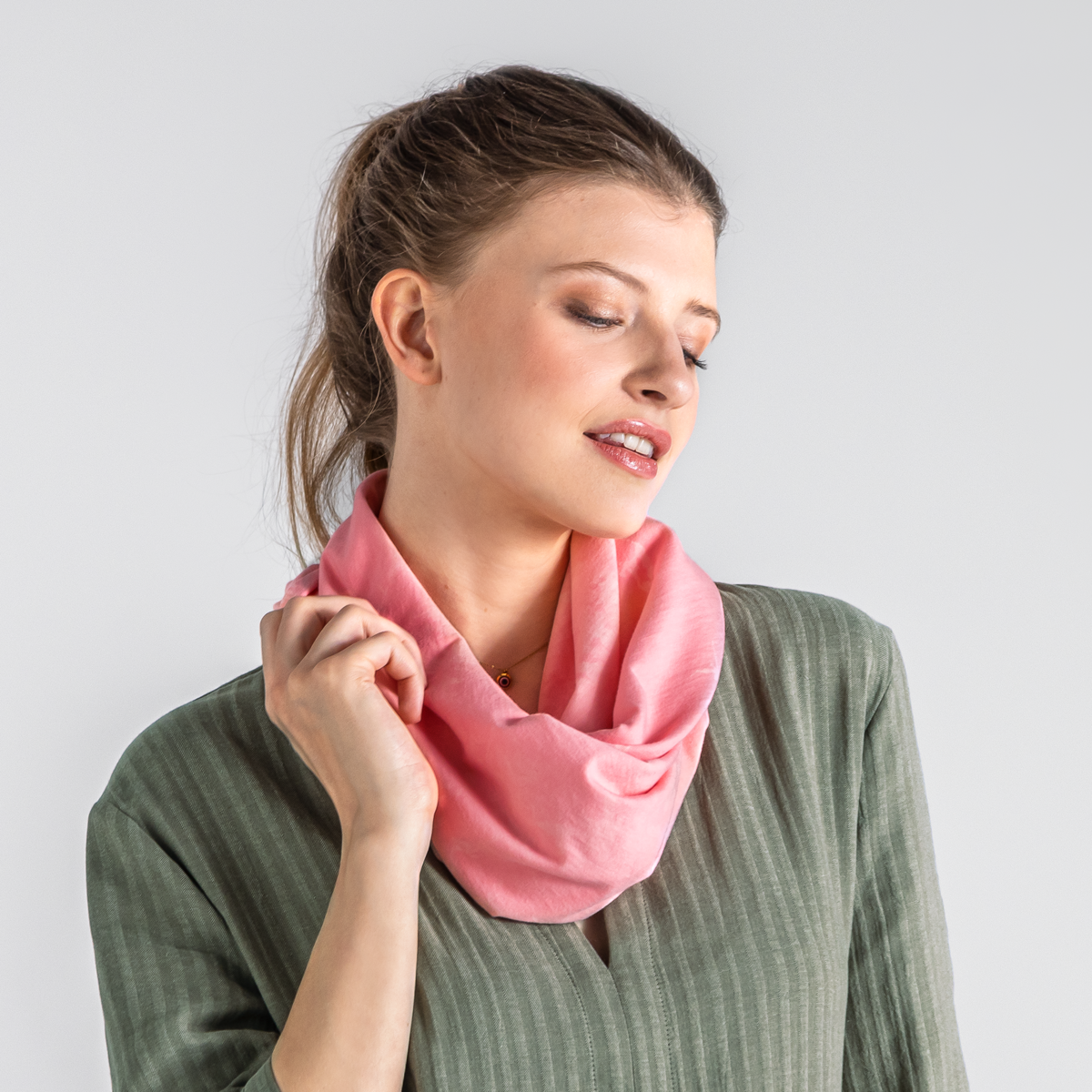 Pink Women Crafted shawl