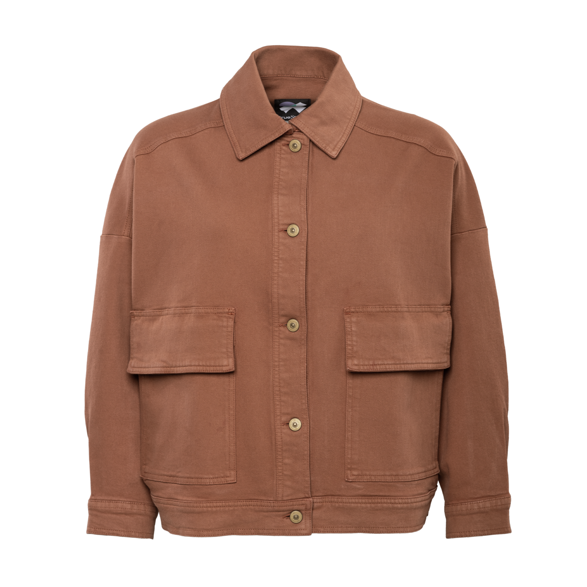 Brown Denim jacket, DAFNE