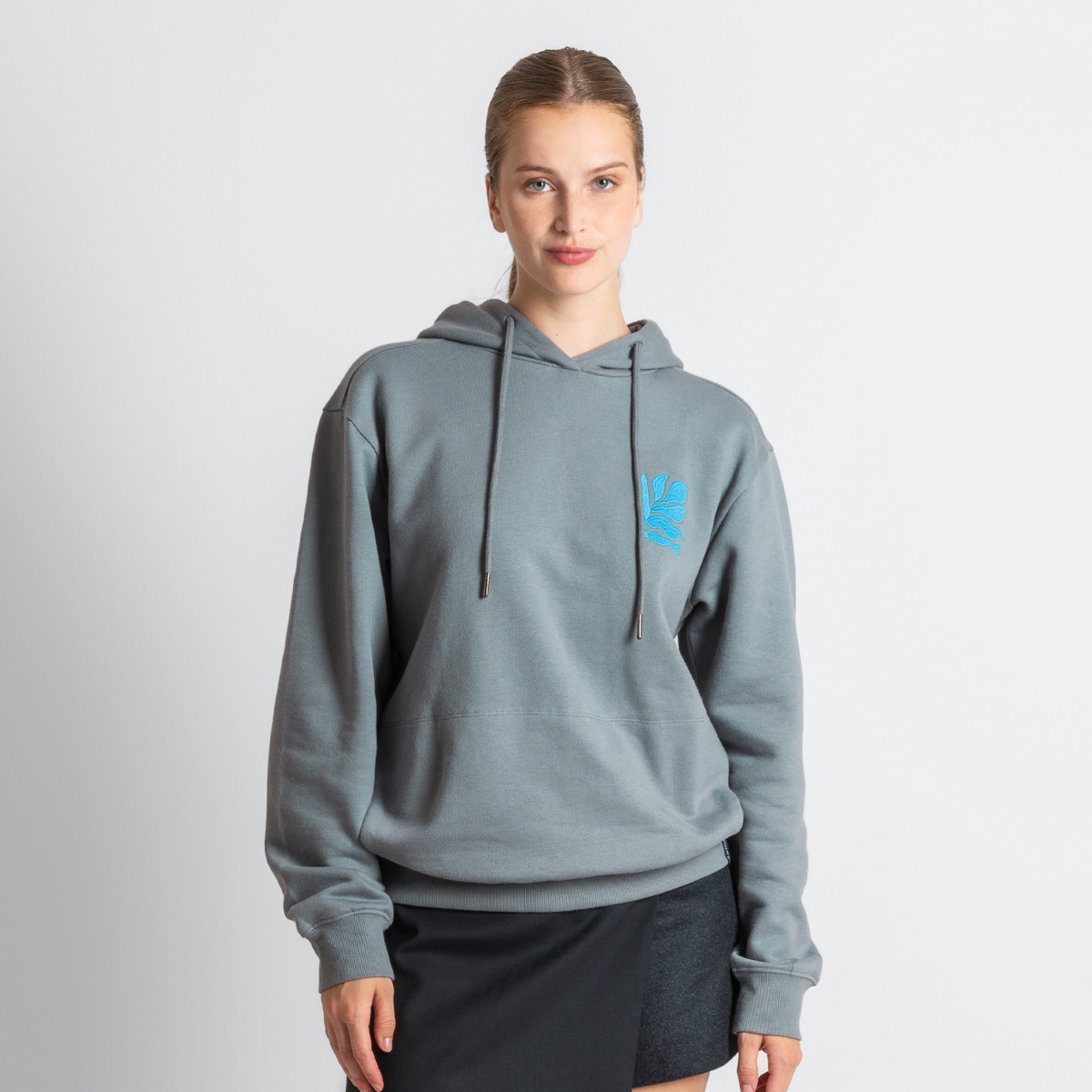 LIVING CRAFTS EUDORA - Hoodie - Stone Grey