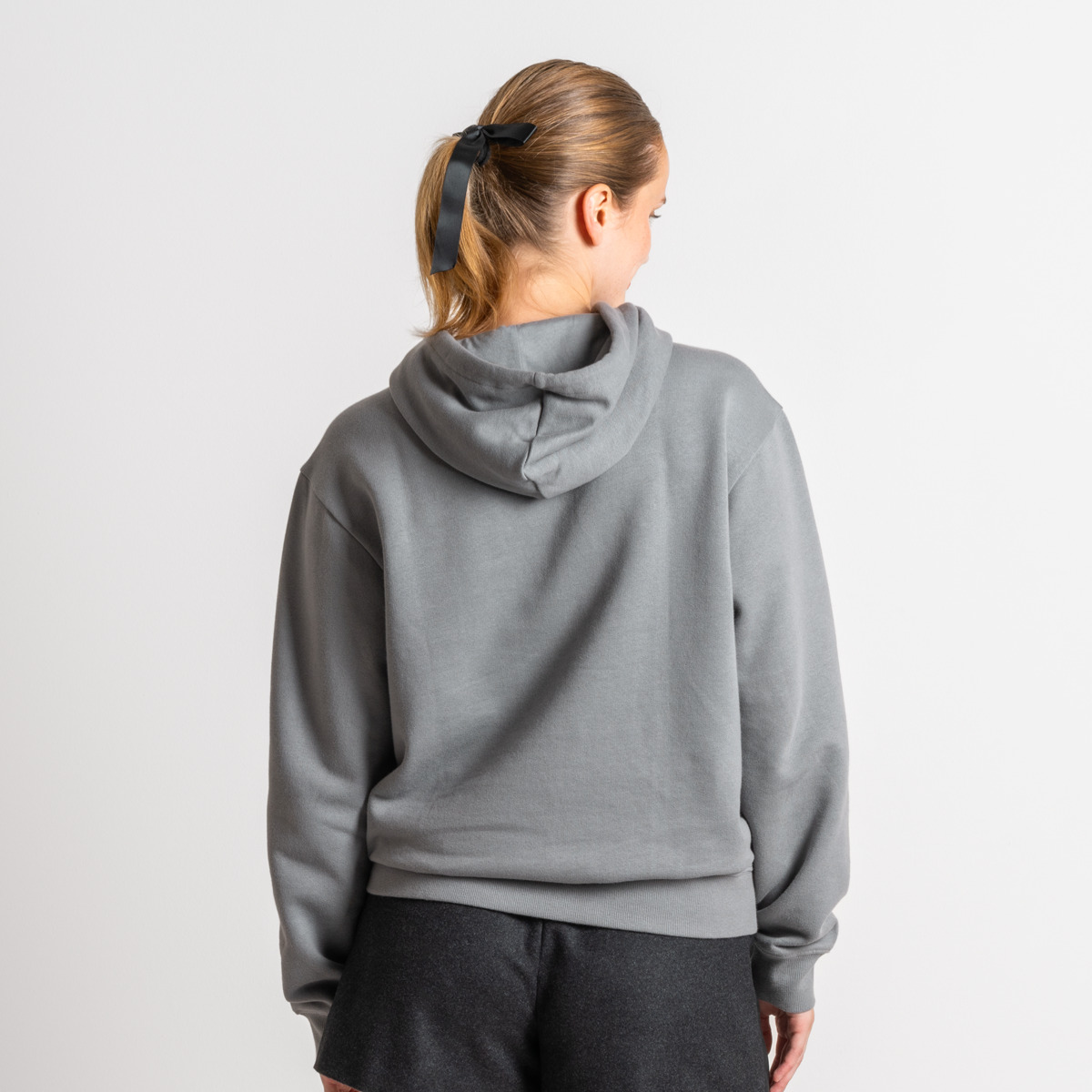 Gris Femmes Sweat à capuche