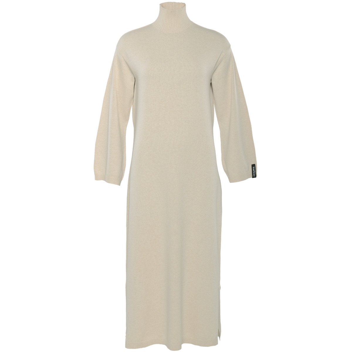 Beige Strickkleid, EELA