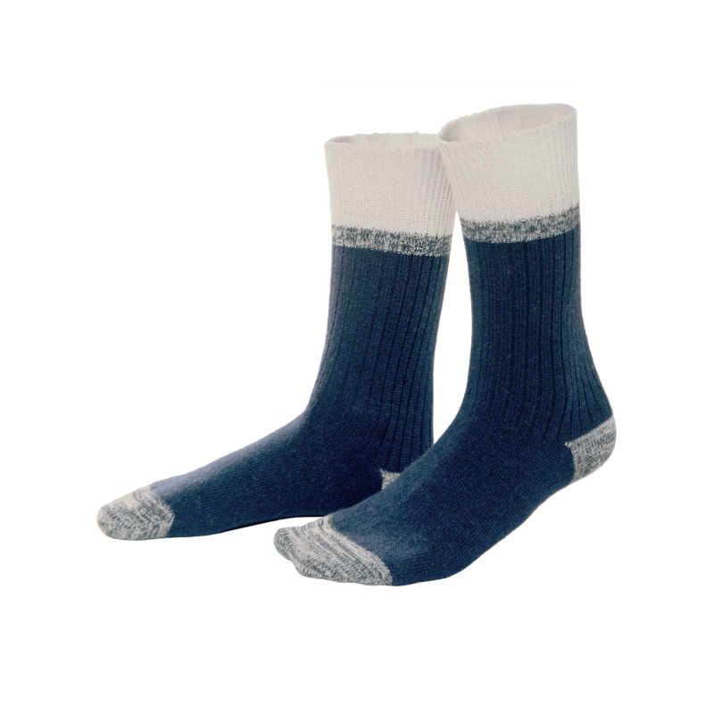 Blaue Socken Damen