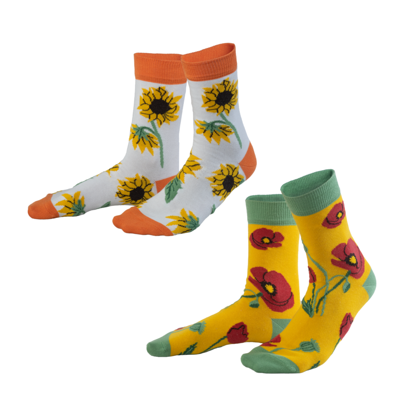 Multicolore Socks, Pack of 2 Women