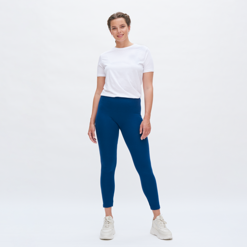 Bleue Caleçon long Femmes leggings pour femmes