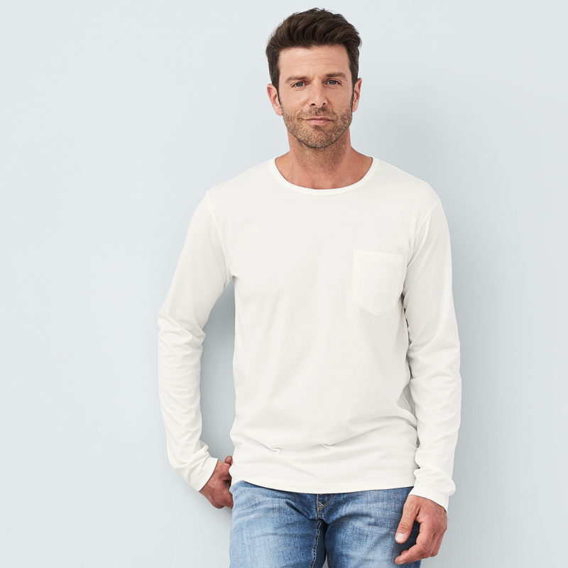 Pima Cotton Langarm-Shirt