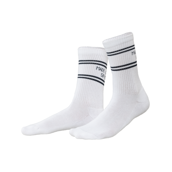 Weiße Socken Unisex