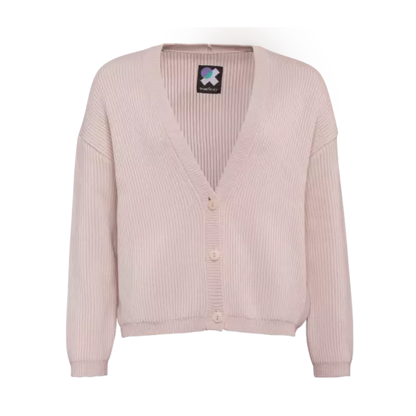 Beigee Cardigan boxy Femmes